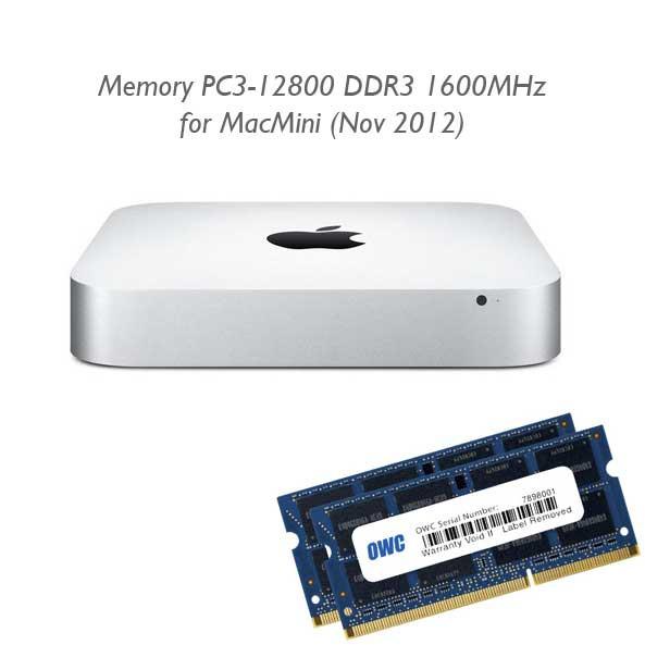 type of memory for mac mini late 2012